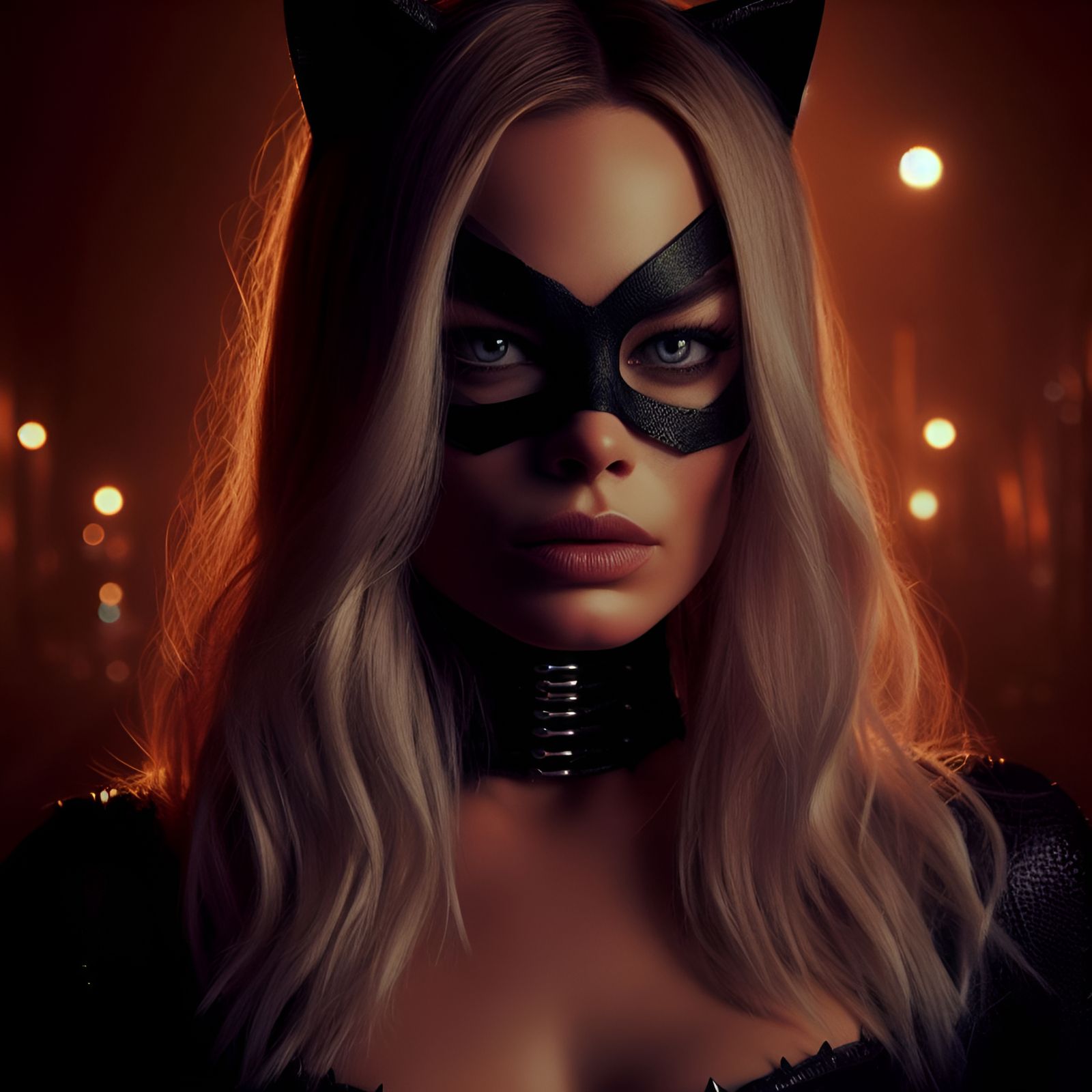 Margot Robbie as Black Cat