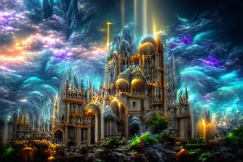 fantasy cathedral