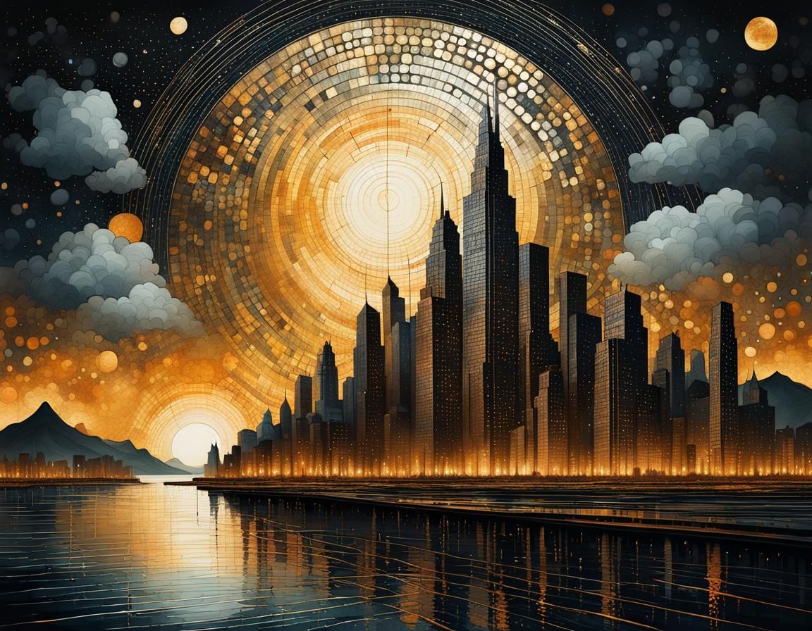 mosaic city