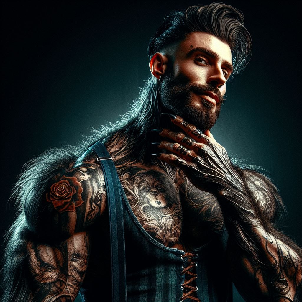 Does my wolf hair make me look fat???