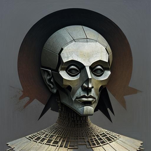To be or not to be that is the question By Zdzislaw Beksinsk...