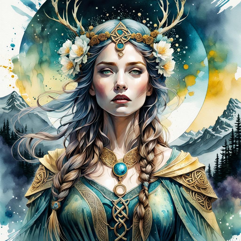 Nordic priestess 