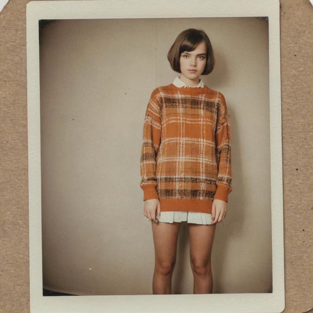 Vintage (white framed) instant photo  by @Lady of the Thorns