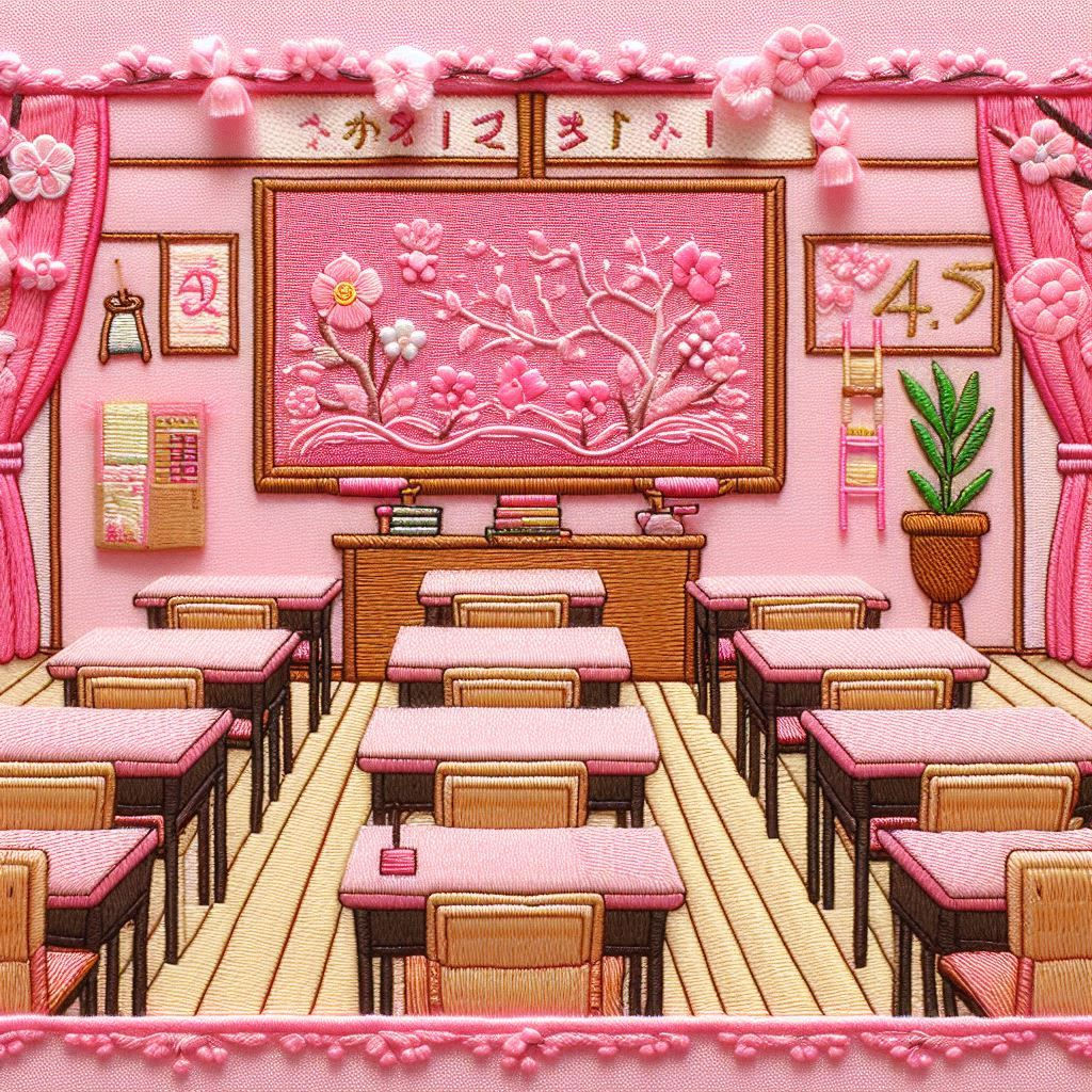 Perfect Pink Classroom