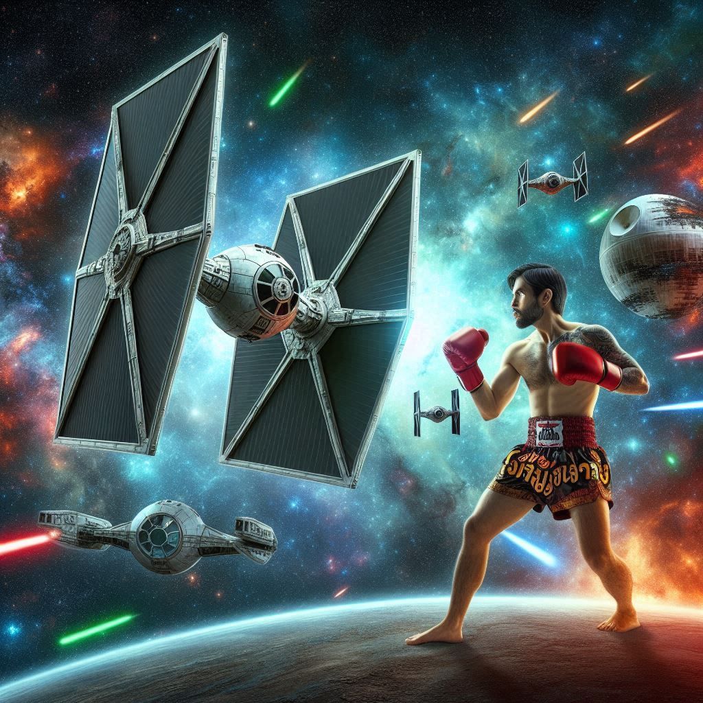 Tie Fighter vs Thai Fighter