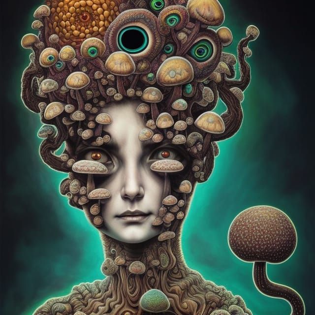 Fungi Girl 3473