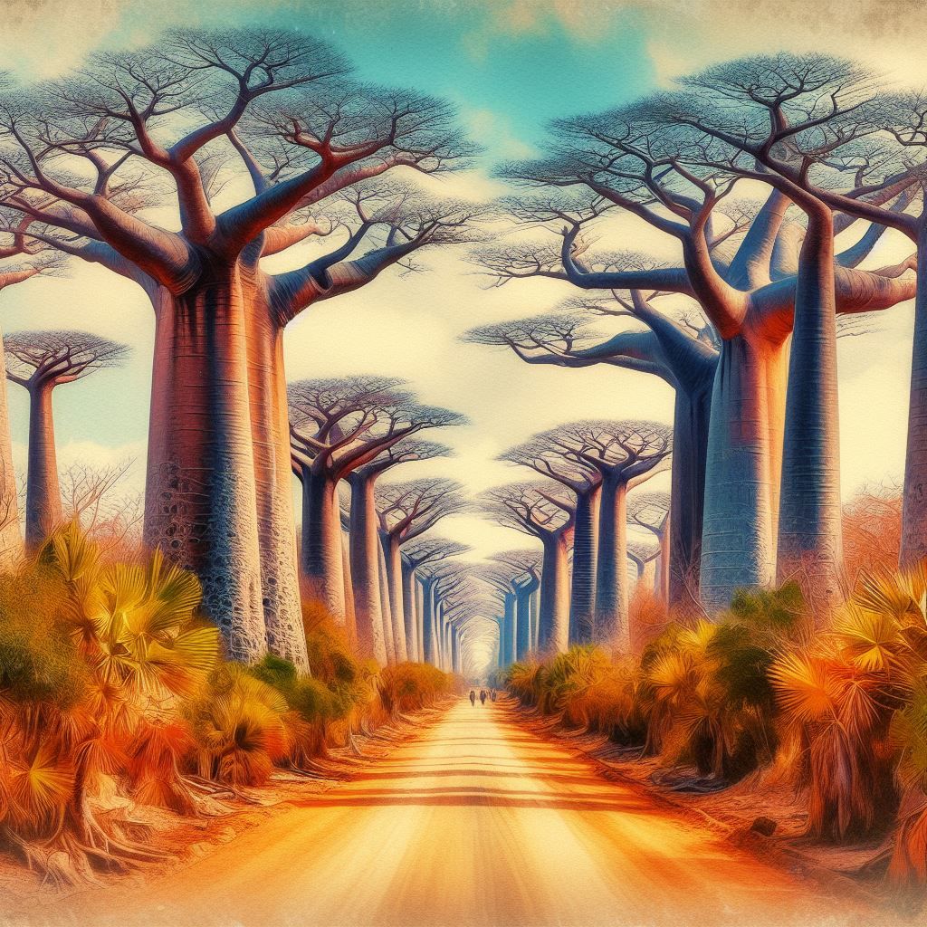 Avenue of the Baobabs, Madagascar