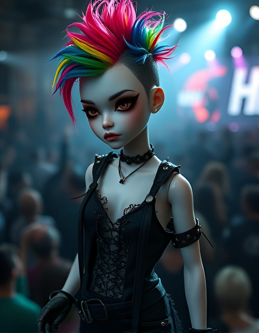 A hauntingly beautiful doll