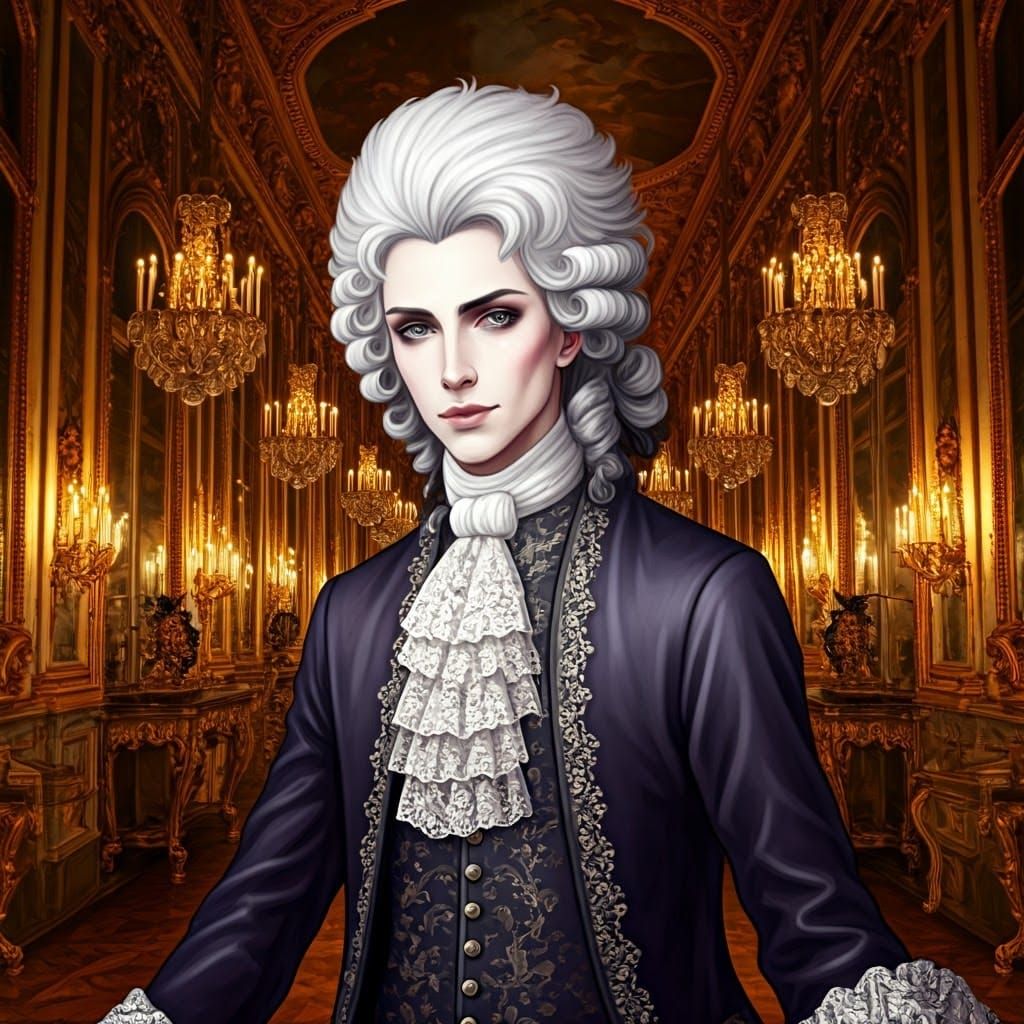 Elegant Young Aristocrat with Modern Edge