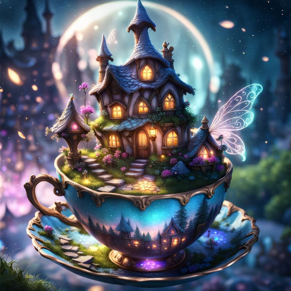 Fairycup town  by @Matej