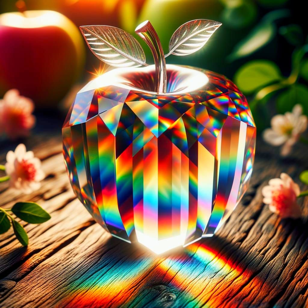 Prismatic Beauty  by @Shywolf