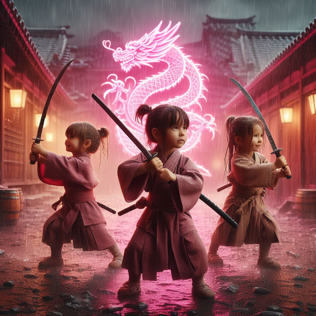 SAMURAIS OF THE PINK DRAGON