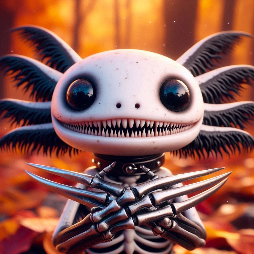 Axolotl Scissorhands