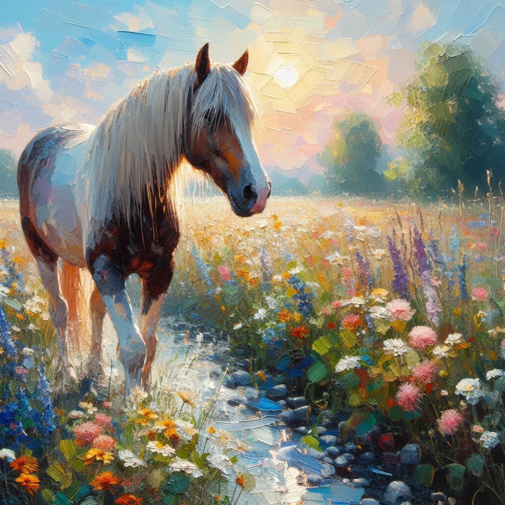 Painting of a horse