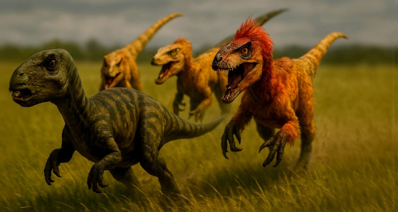 Life in the Cretaceous : Deinonychus