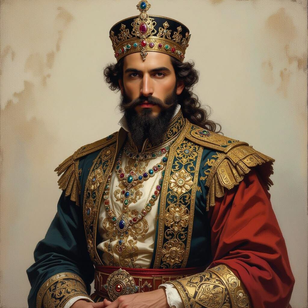 Khazarian Jewish Prince in Eastern European Style