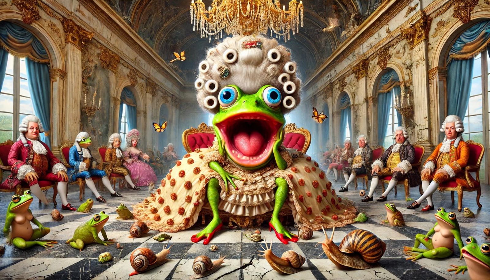 Genuinely surprised frog #3