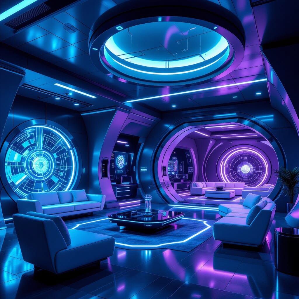 Modern Penthouse With Hidden Doors and Secret Labs