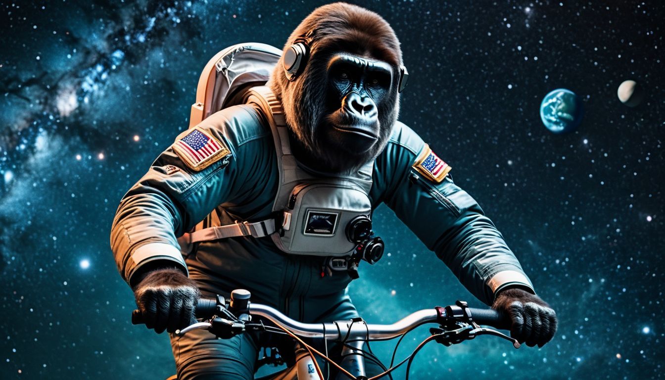 Bicycle Ride On The Moon