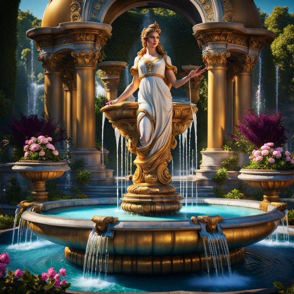 ✨Luxurious water spectacle✨