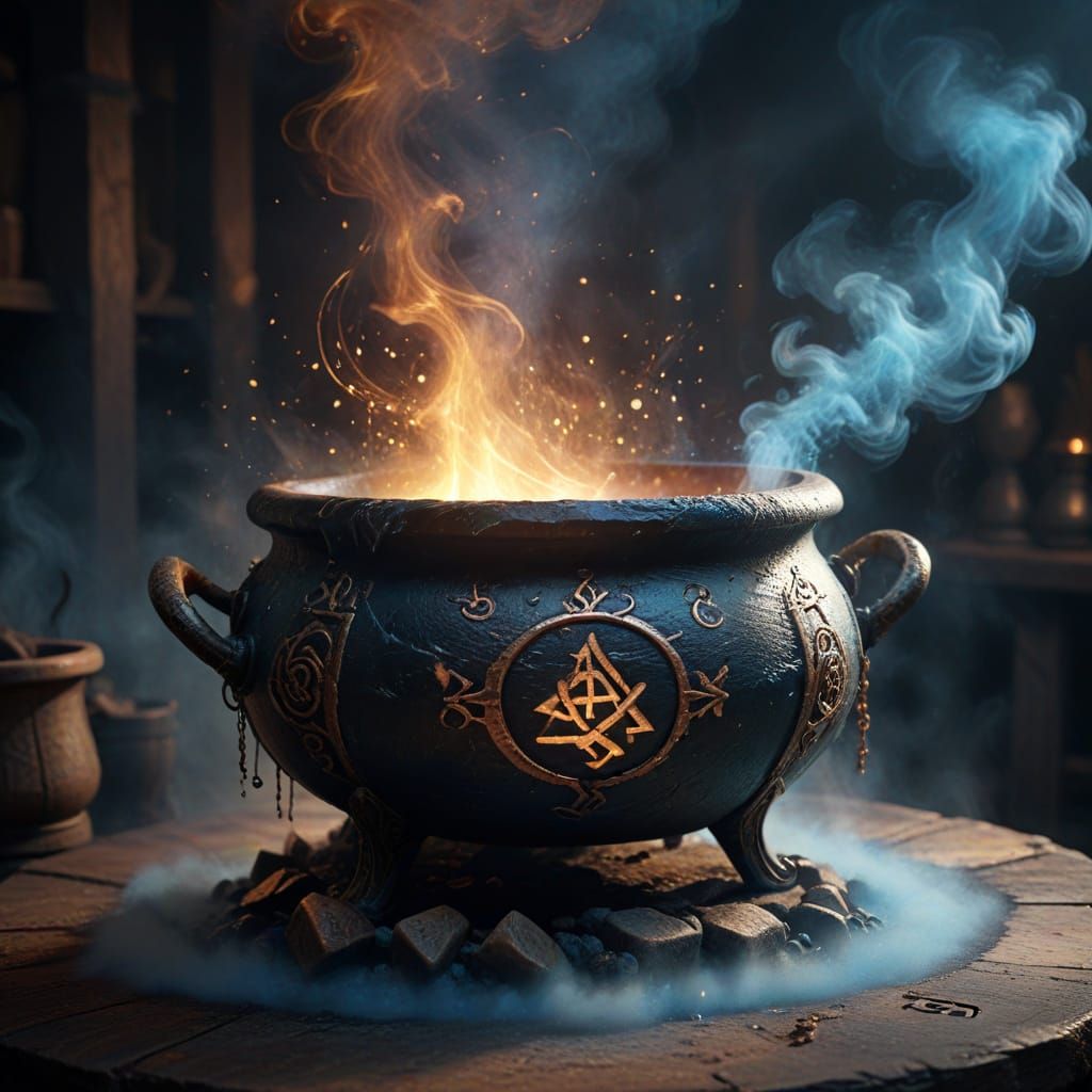 A Runes lesson to show the cross applications for runes with potions   by @gelsey