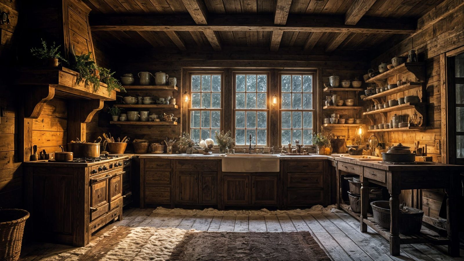 winter in my kitchen