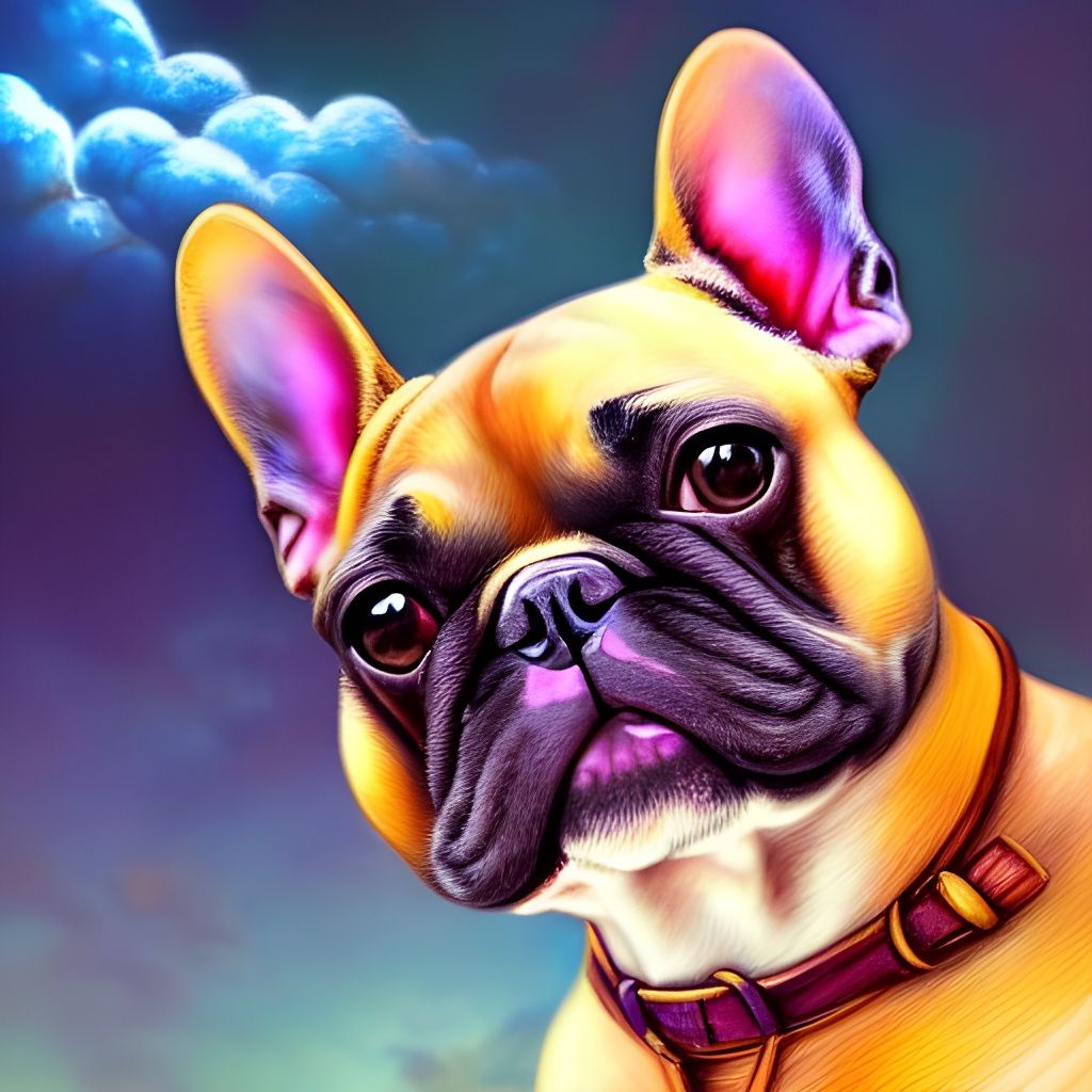 French Bulldog - AI Generated Artwork - NightCafe Creator