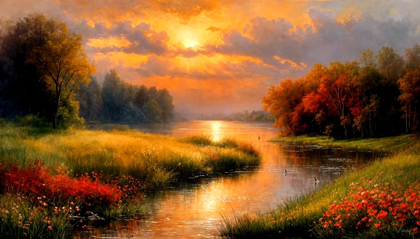 An evening of summer  by @Busybee