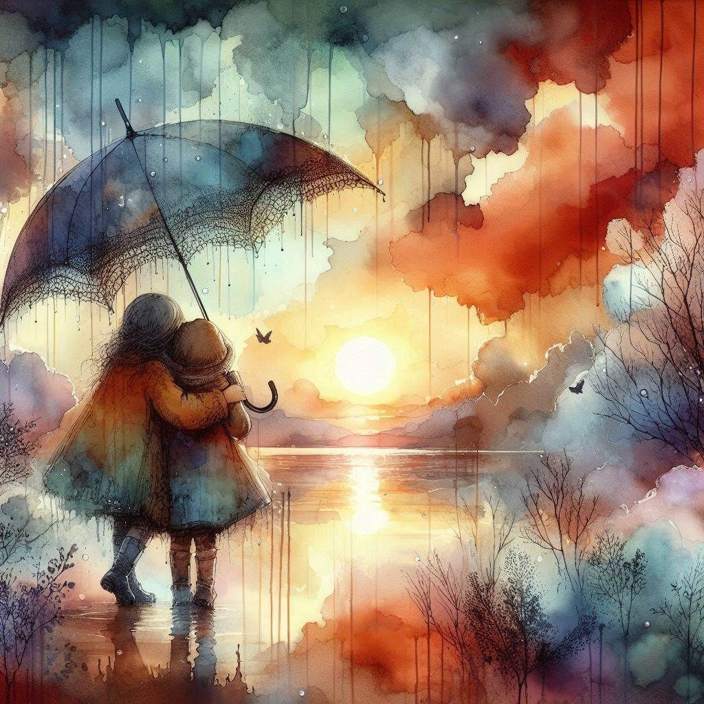 The embrace  by @Neromagenta