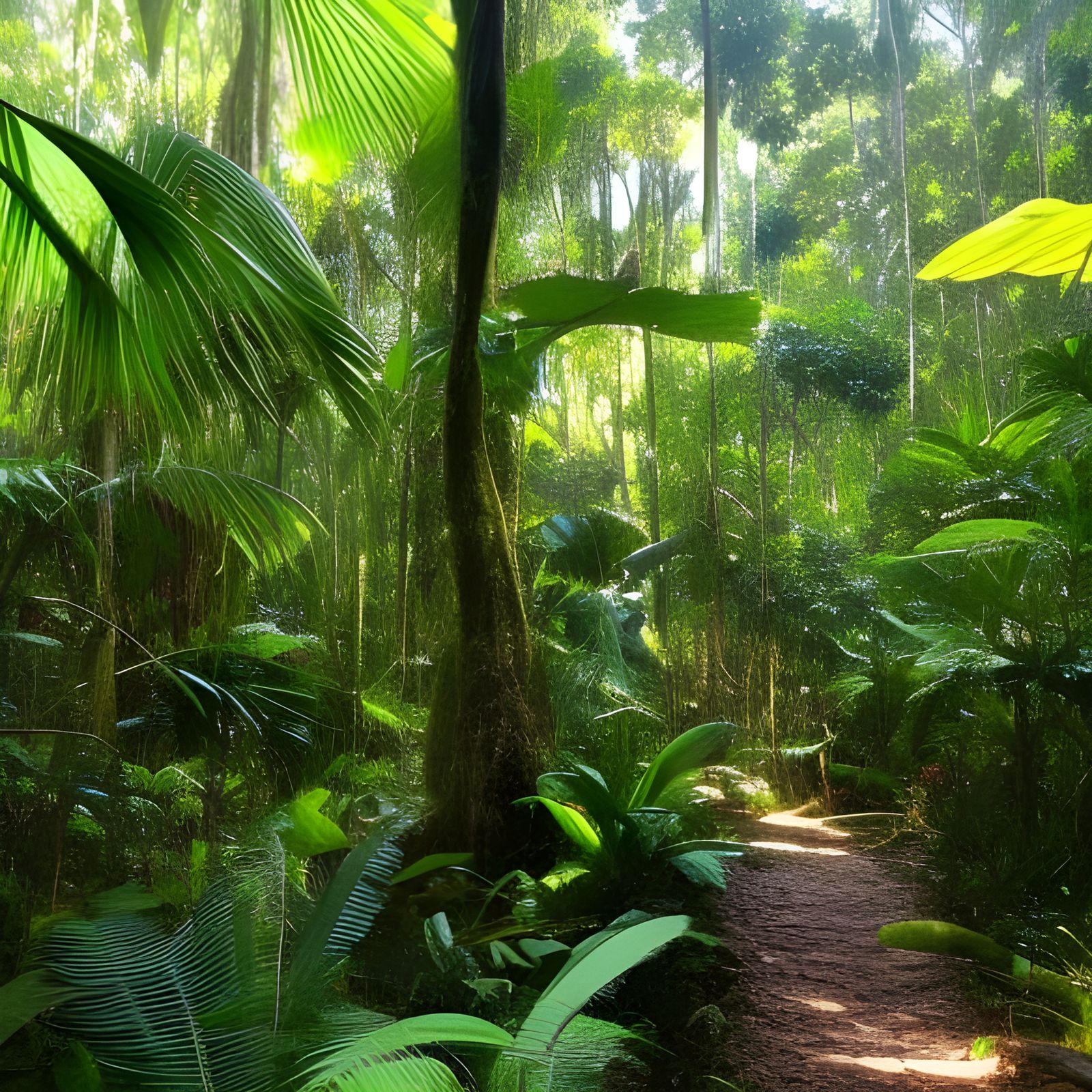 Daintree rainforest queensland AI Generated Artwork NightCafe Creator