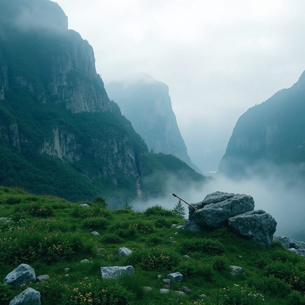 Abstract AI Art Generation