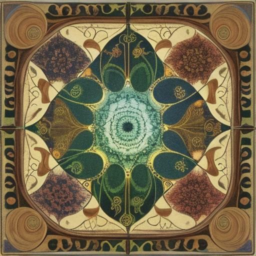 The Fibonacci Square Dance