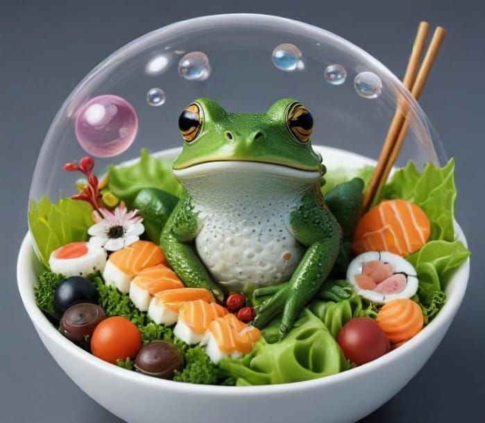 Frog Sushi