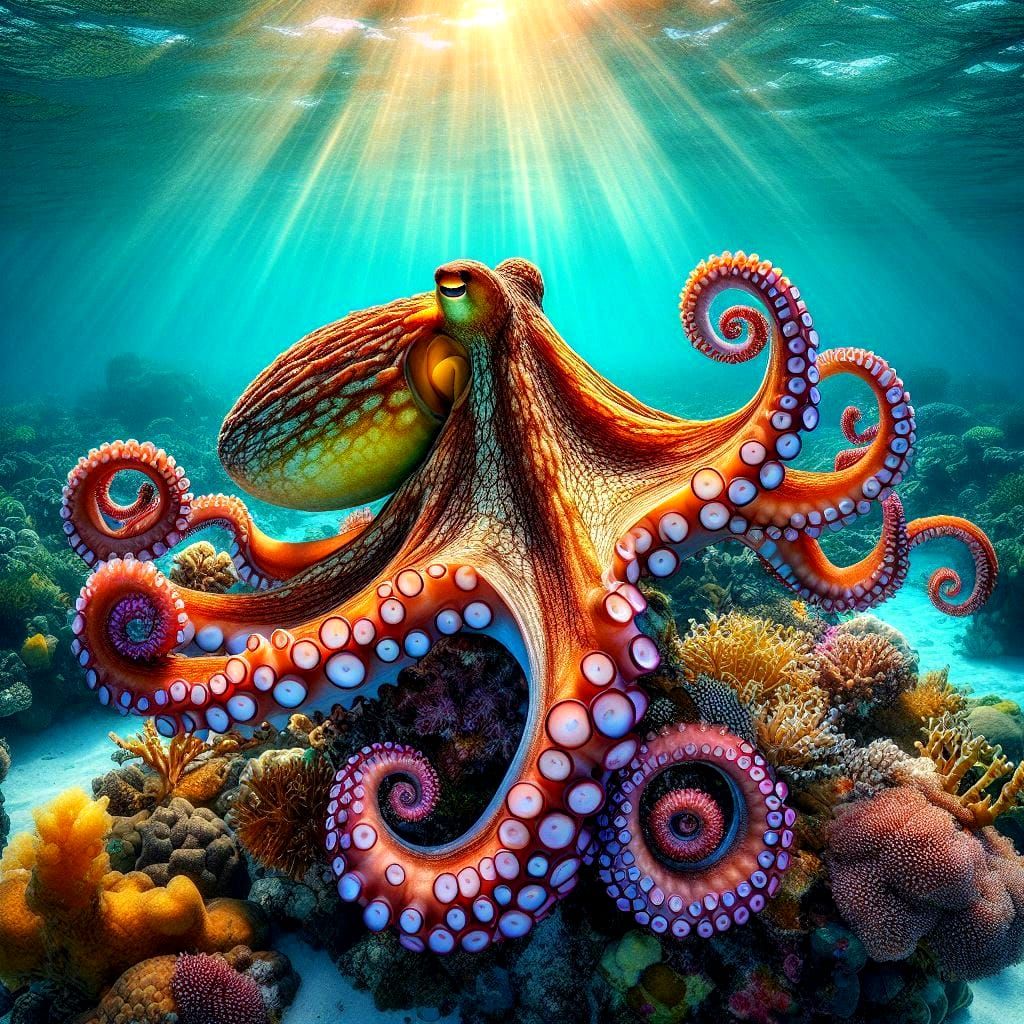 curly octopus