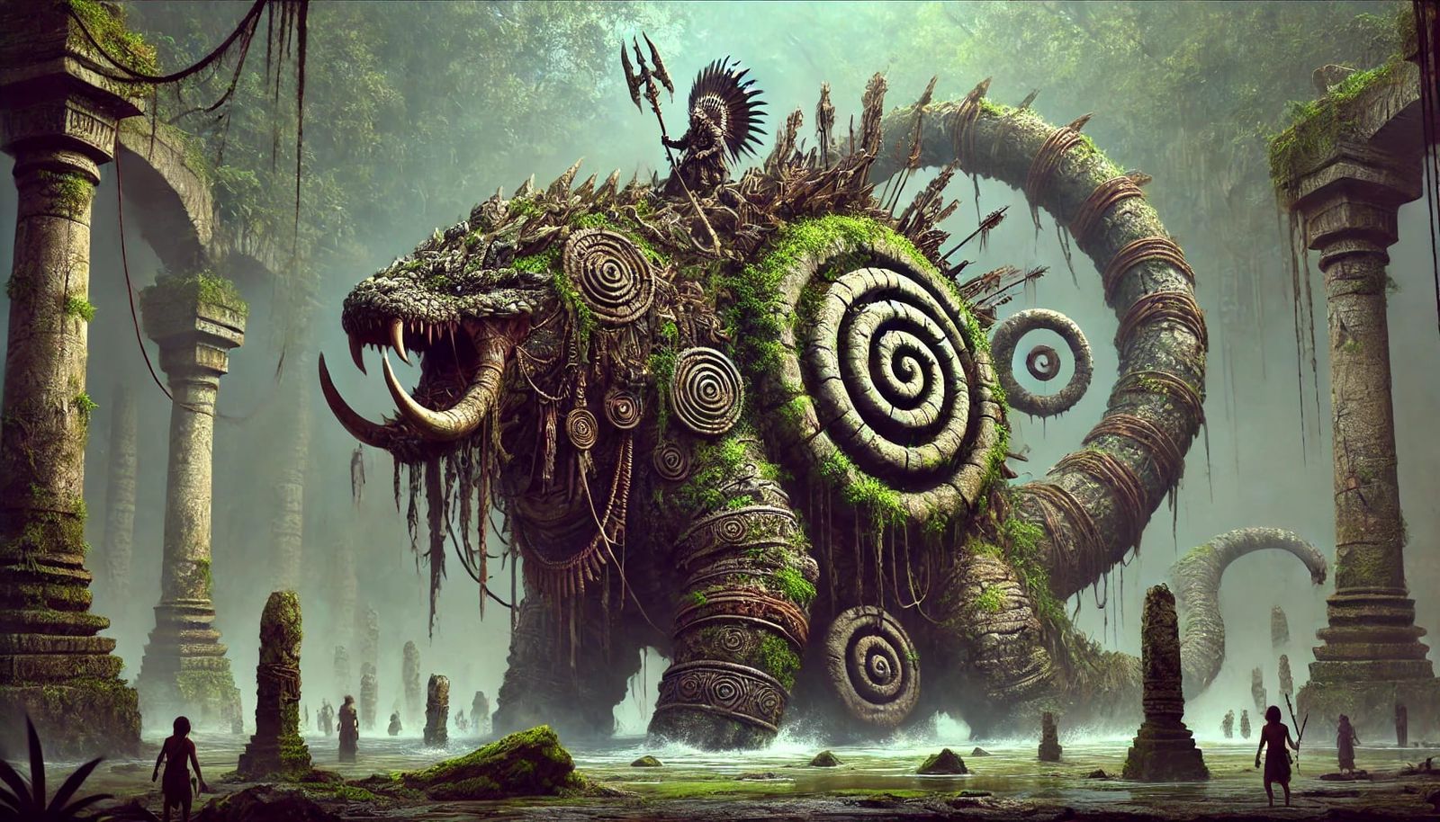 The jungle nightmare.