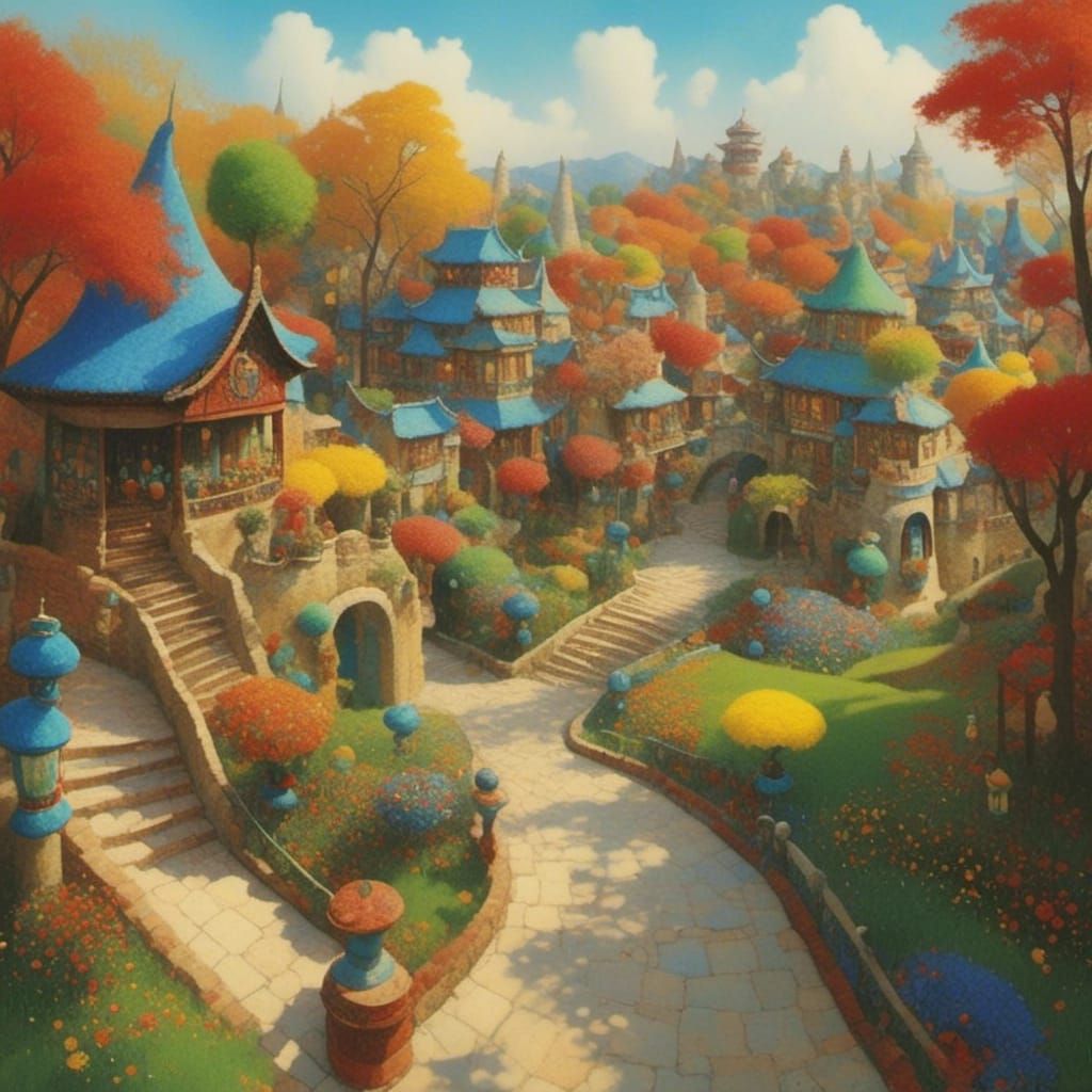 <lora:Daydream Meadows:1.0> Beijing 