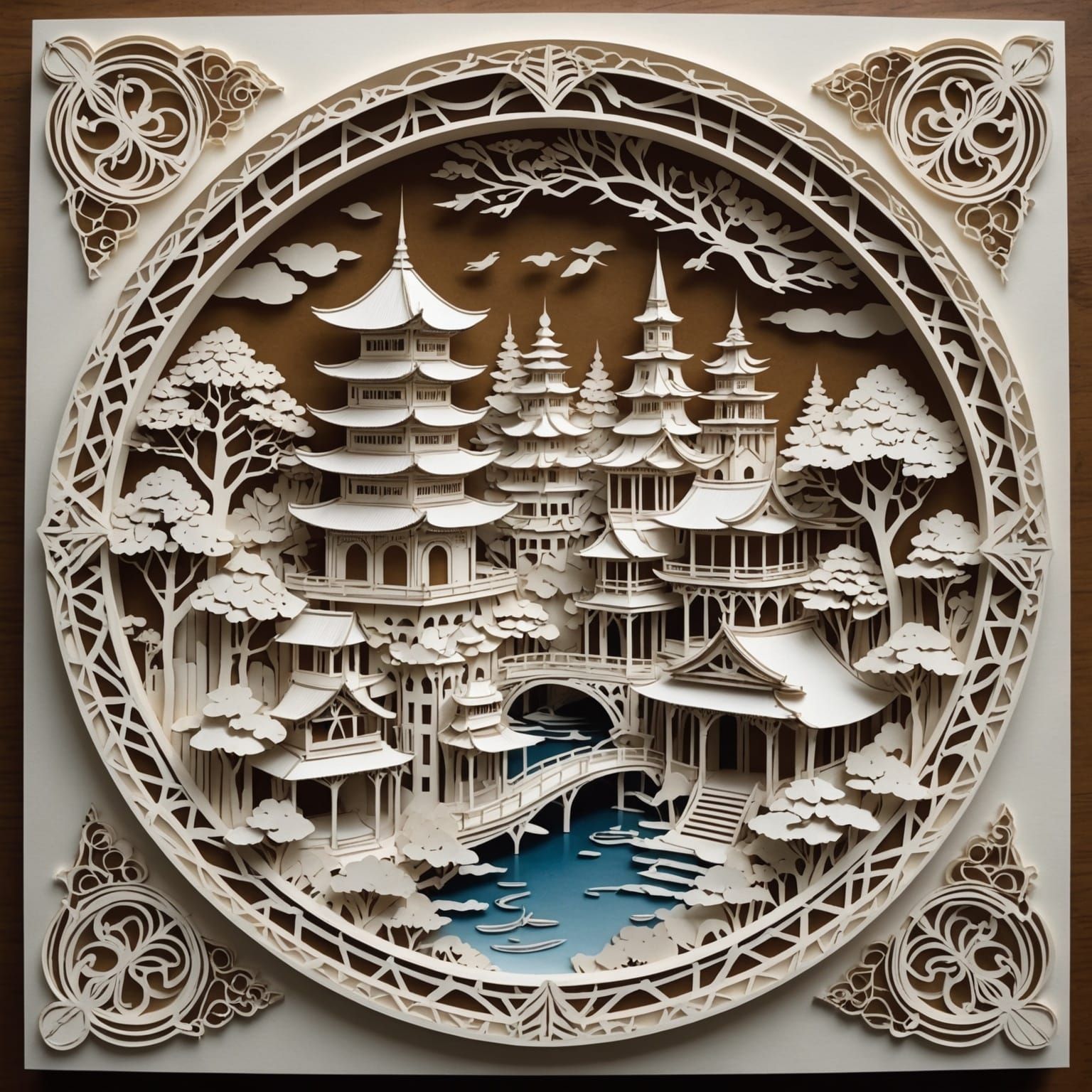 Kirigami art.  by @Per Nogra