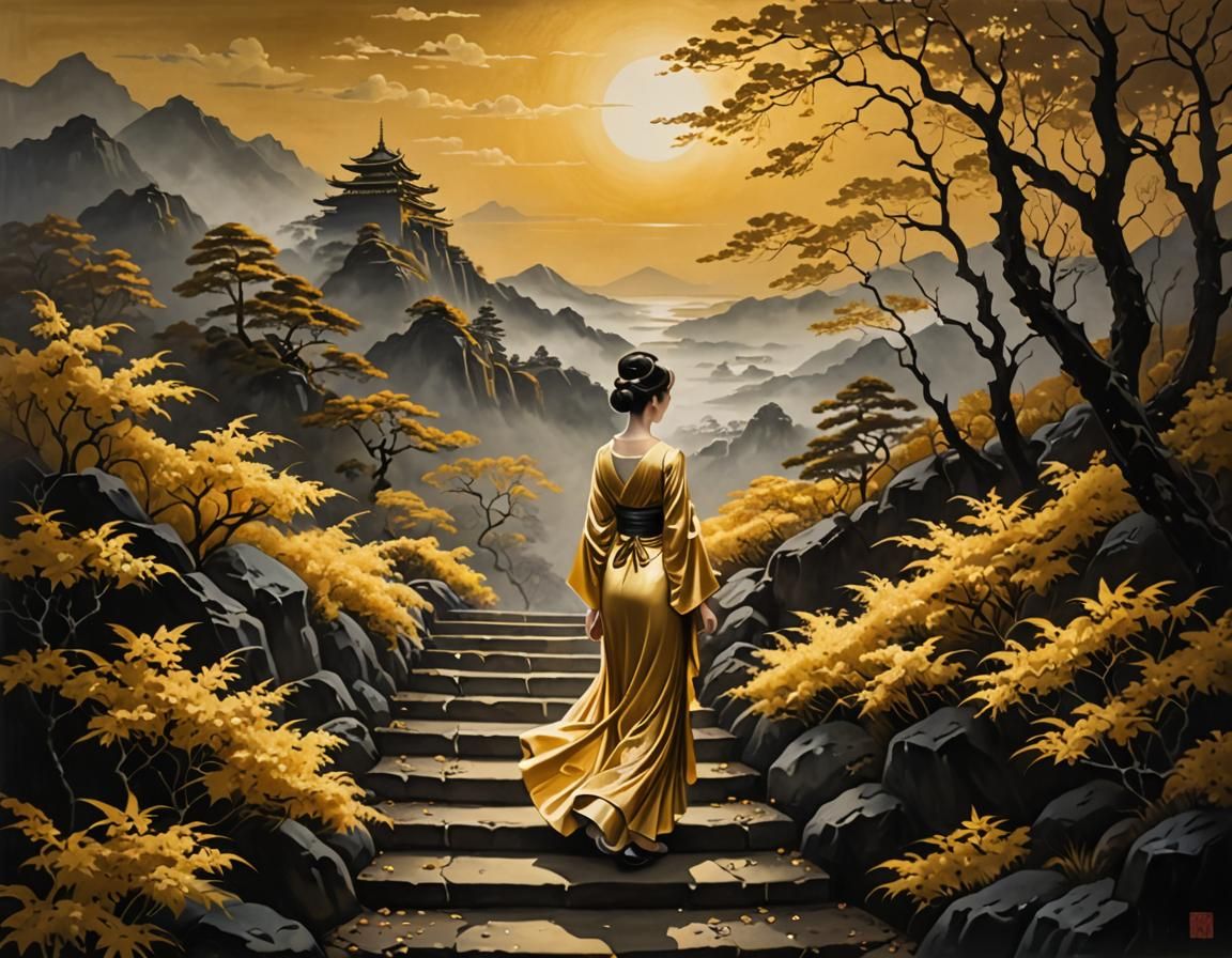 Golden Lady  by @haightash wong