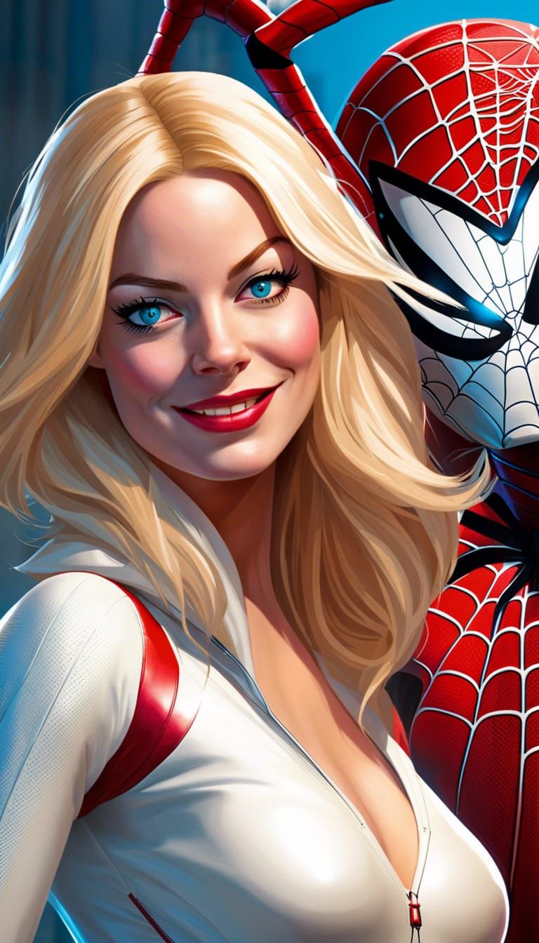 Emma Stone as Spider-Gwen? - AI Generated Artwork - NightCafe Creator