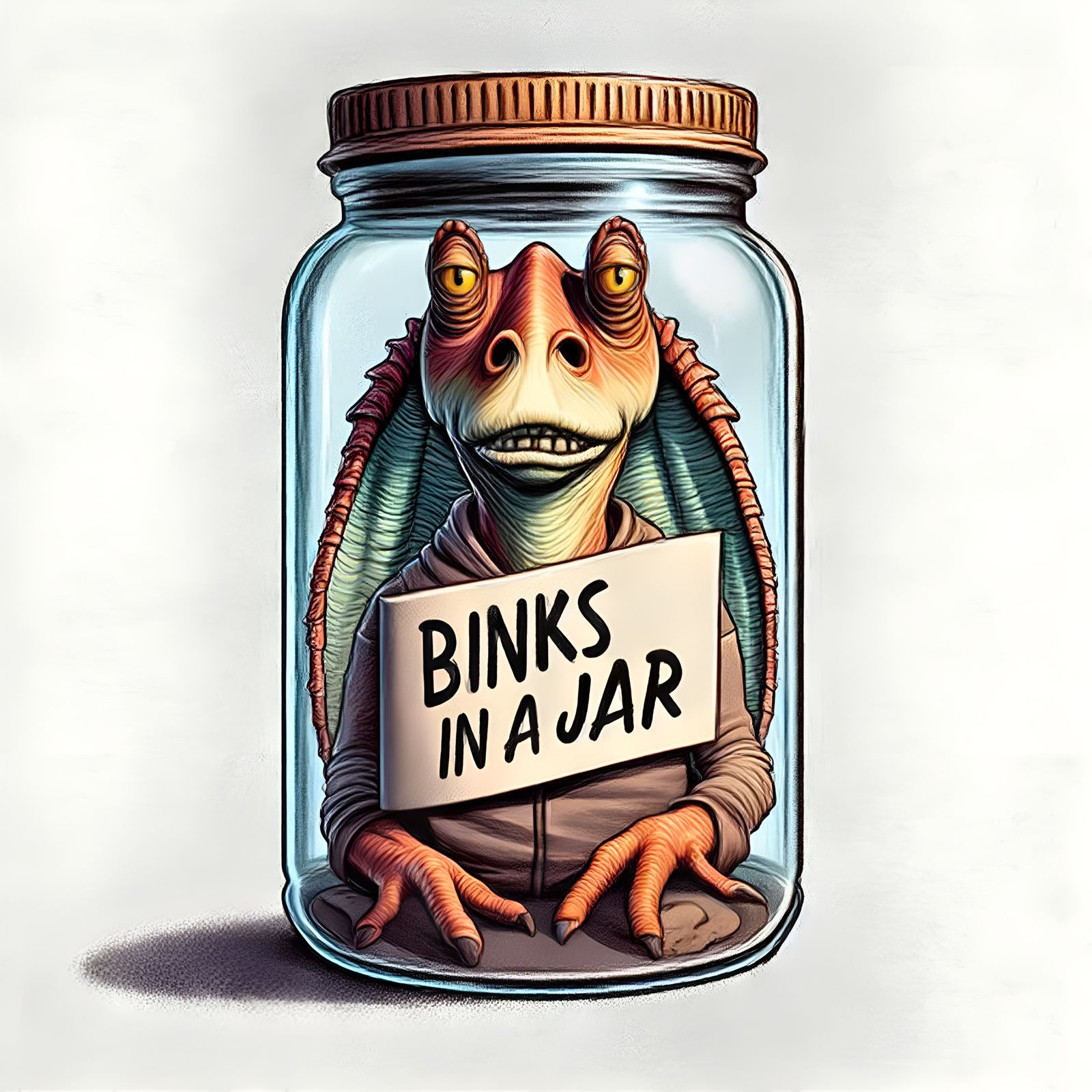 Finally, Jar Jar in a Jar!! (D3ST)