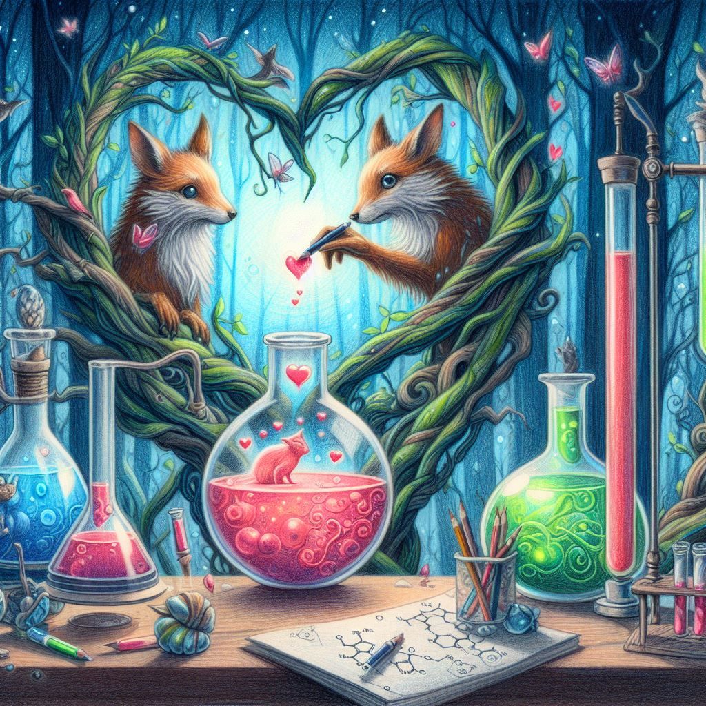 love potion created by foxes