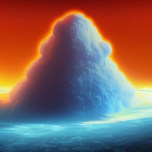 comet shower, nuclear explosion on mars no radiation