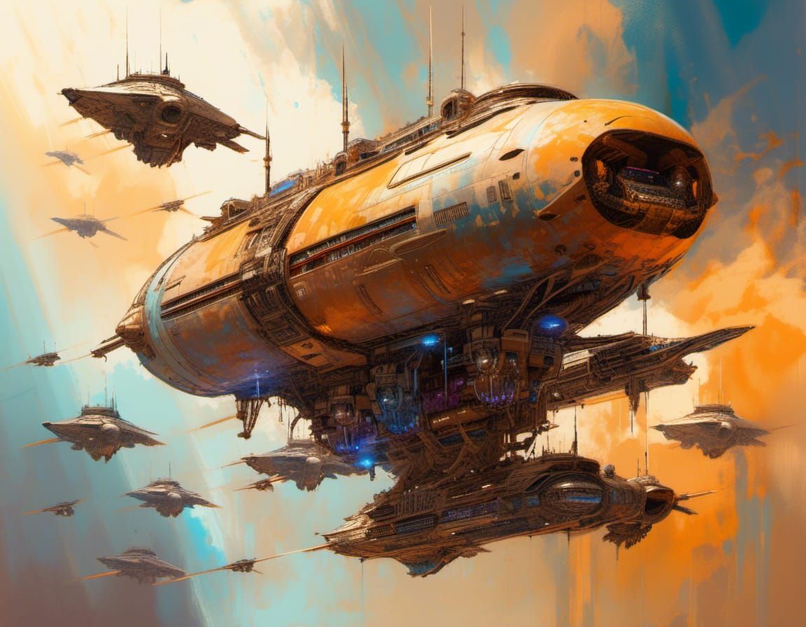 Spaceship Flotilla Woes