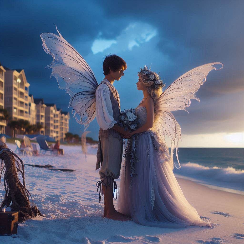 Wedding Day on Daytona Beach