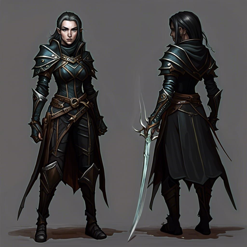 Elf rogue - AI Generated Artwork - NightCafe Creator