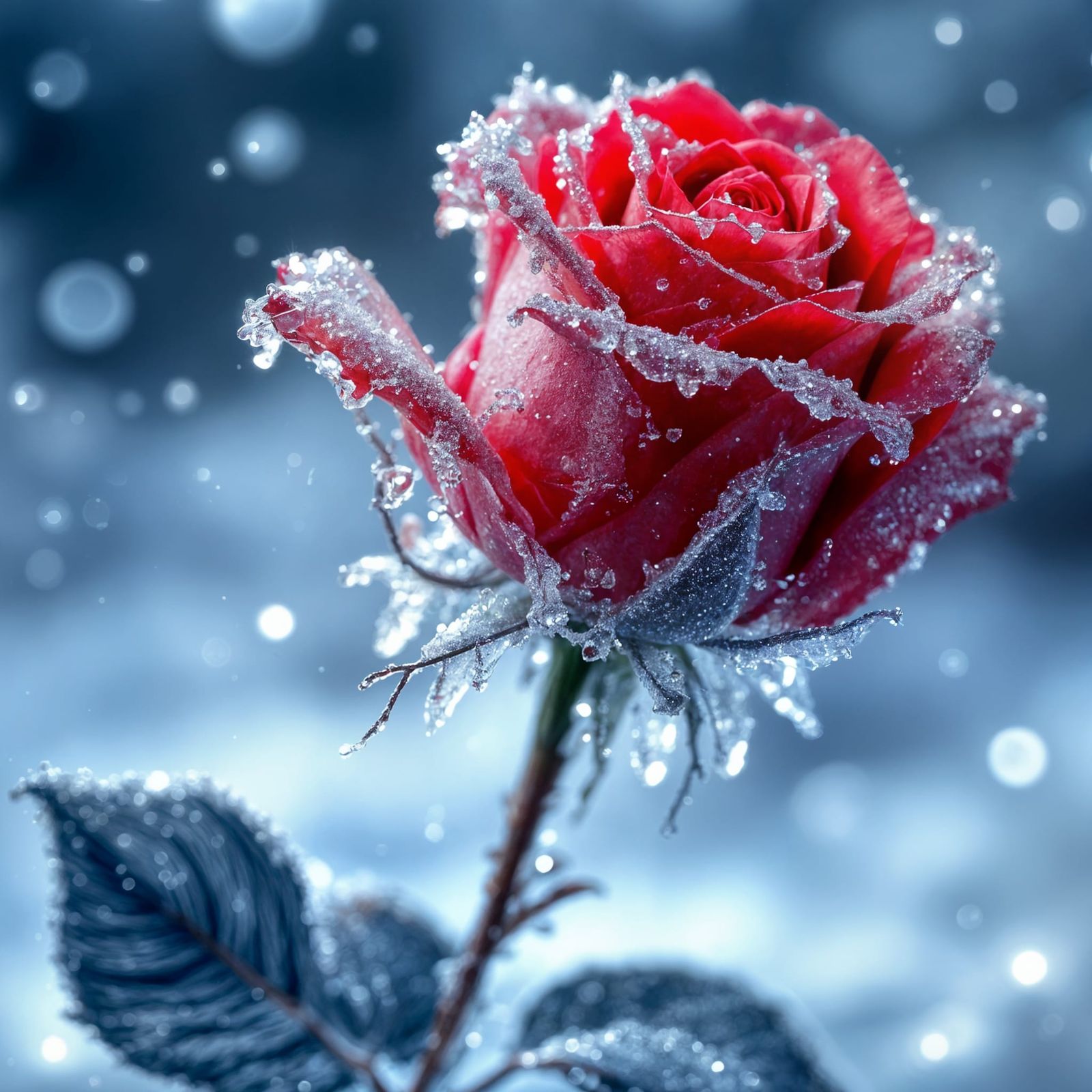 Frozen Beauty  by @Soynuts