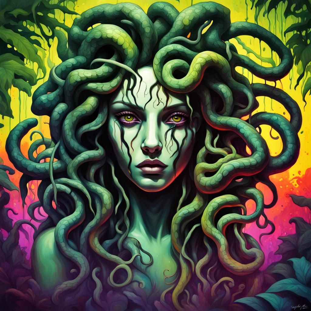 Medusa 4 - AI Generated Artwork - NightCafe Creator