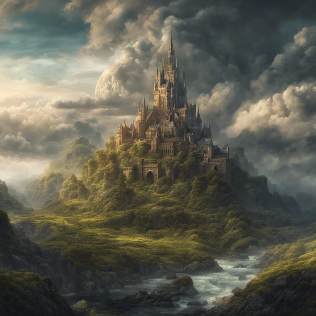 celtic fantasy landscape - AI Generated Artwork - NightCafe Creator