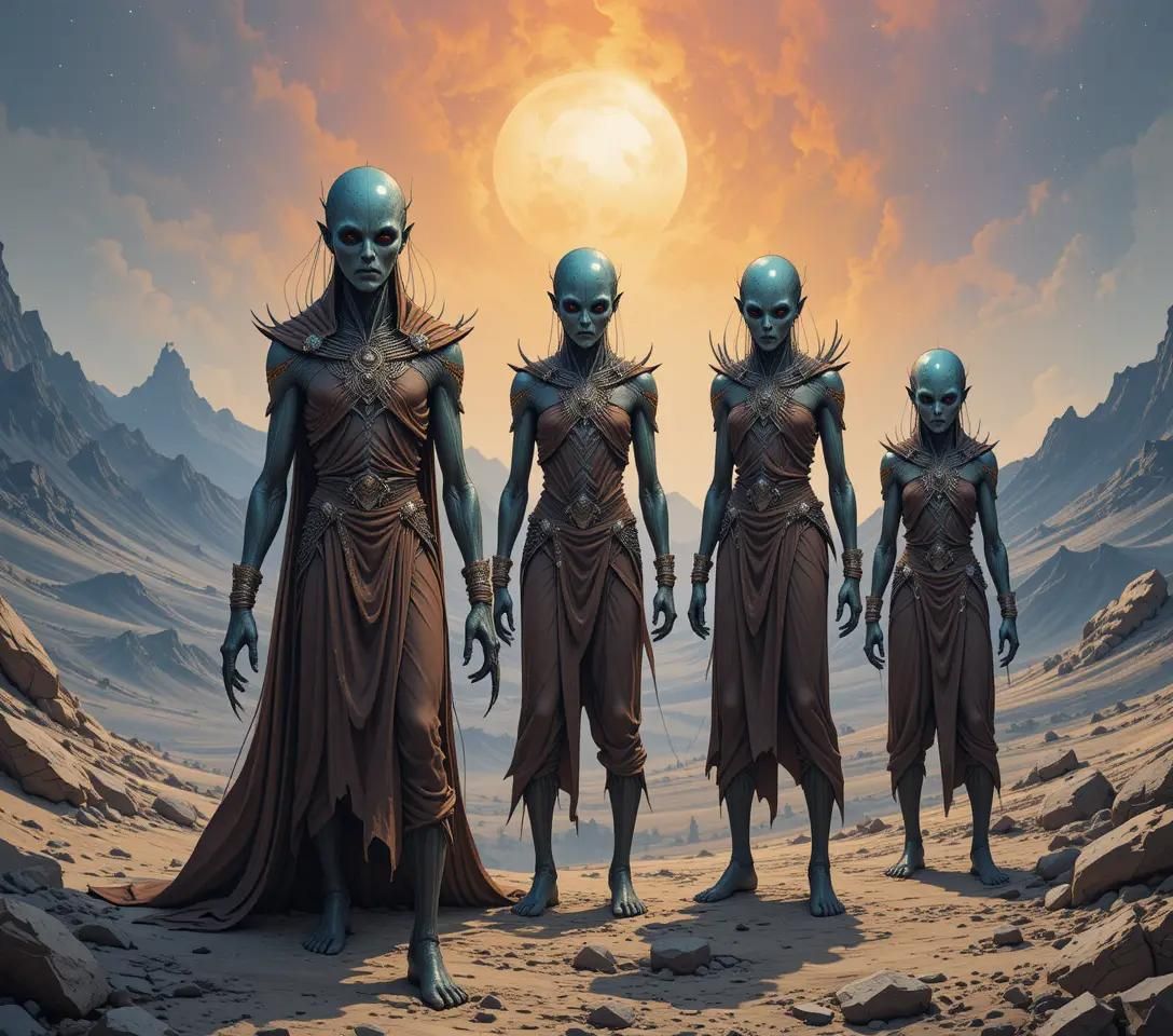 Inhabitants planet Vega