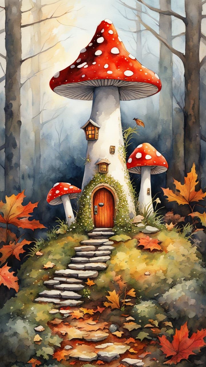My home is my mushroom!